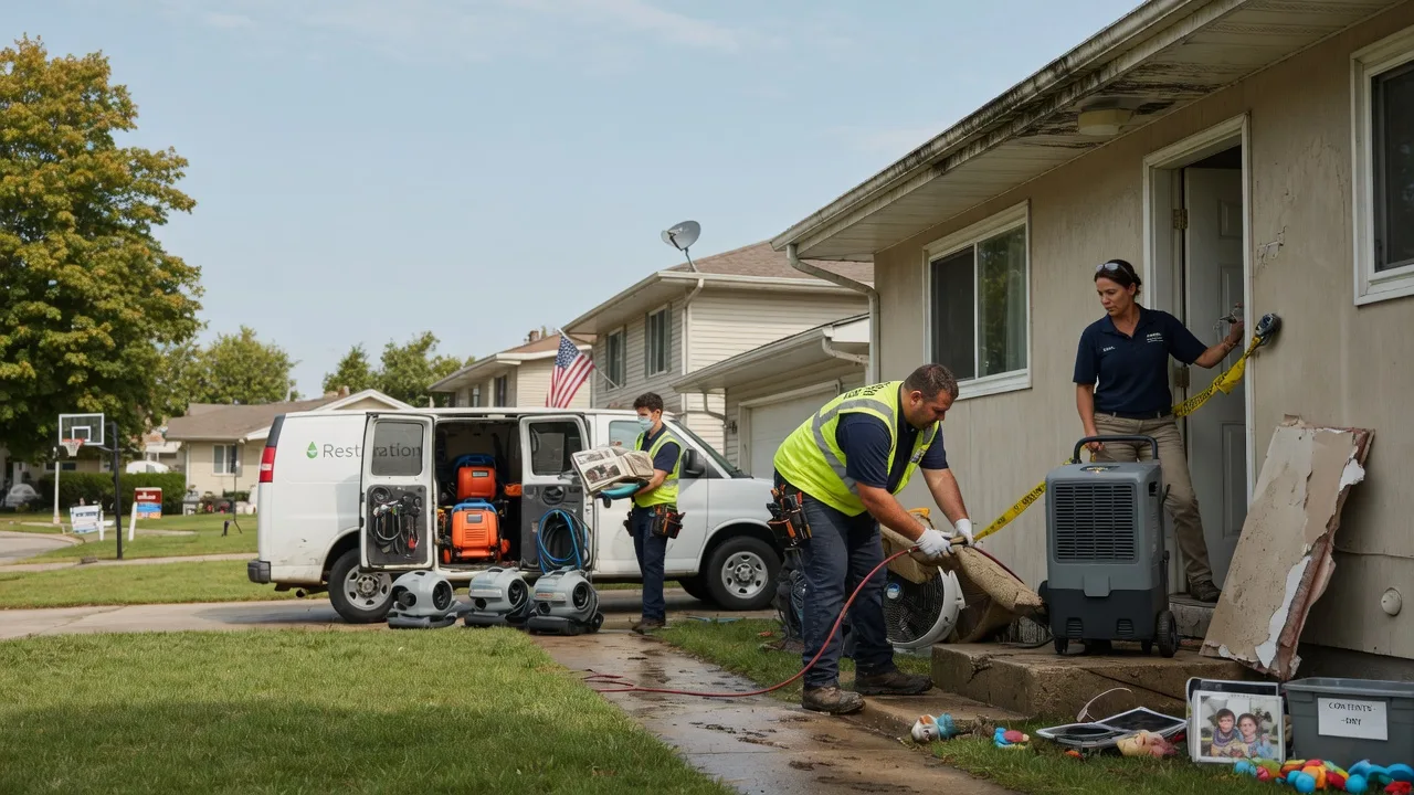 Water Damage Restoration in Maywood, IL near me